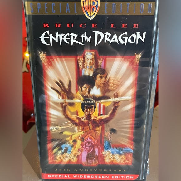 1998 Enter The Dragon 25th Anniversary Movie VHS Bruce Lee NEW Sealed - Picture 5 of 10